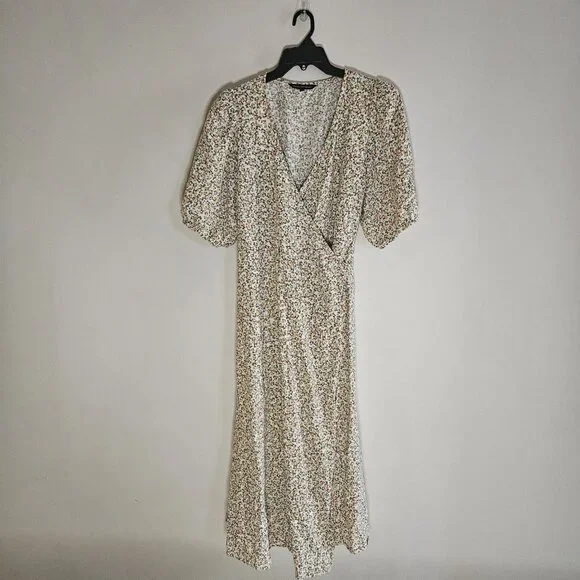 french connection beige dress French Connection Rib Dress In Beige main image 0